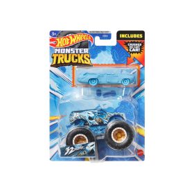 Hot heels monster truck autó Hot Wheels kisautóval