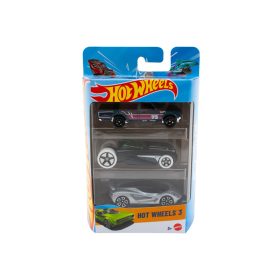 Hot wheels kisautó 3 darabos készlet - többféle