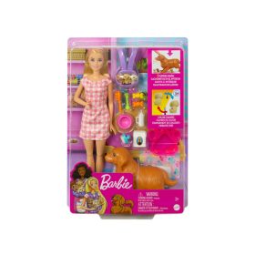 Barbie újszülött kiskutyusok játékszett (2022)