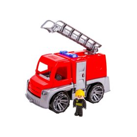 LENA: Műanyag tűzoltó teherautó - 28 cm