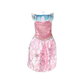 Jéghercegnő jelmez - rózsaszín, 3-6 éveseknek