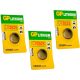 GP Lithium CR2025 gombelem