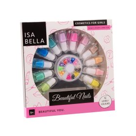 IsaBella - 12 db körömlakk, 12 féle díszítéssel
