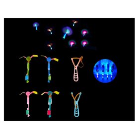 Nyílvessző szett rakéta LED fénnyel (4 db)