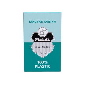 Plasztik magyar kártya