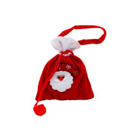 Mikulás plüss táska