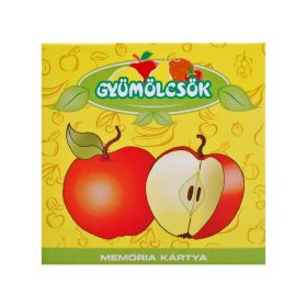 Gyümölcsök memória kártya
