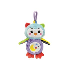   Baby Clementoni Bagoly Plüss Fény- És Hanghatással, Éjszakai Fény