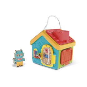   Baby Clementoni Montessori - Kulcsos Házikó Babafoglalkoztató