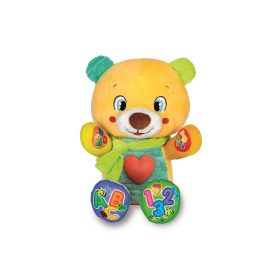 Baby Clementoni Interaktív Tanuló Plüss Mackó Lackó