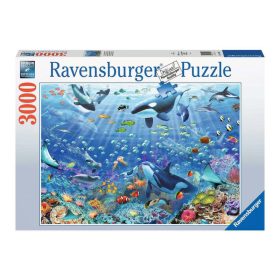   Ravensburger Puzzle 3000 db - Színes víz alatti szórakozás