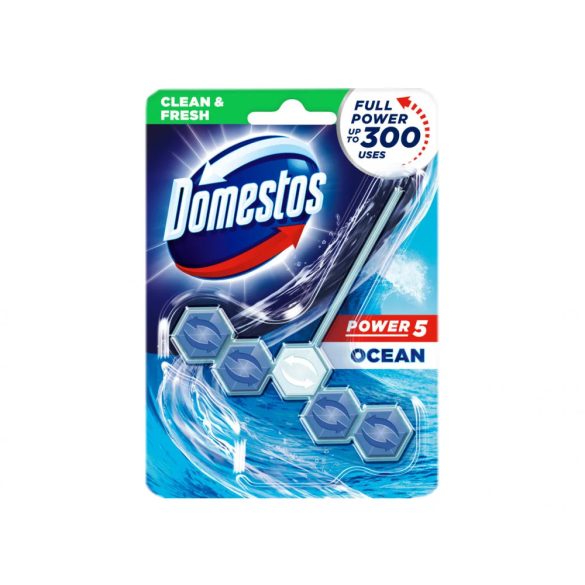 Domestos Power5 WC tisztító illatosító 55g – Óceán