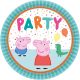 Peppa malac papírtányér 8 db-os 23 cm