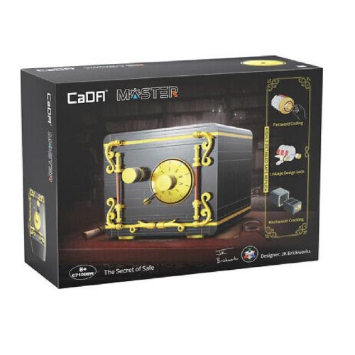 CaDA C71006W - A Széf Titka - 100% technic-kompatibilis építőjáték