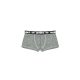 Férfi alsónadrág - pamut boxeralsó - M - világosszürke fekete derékgumival - Umbro