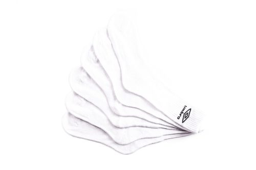 Unisex pamut sportzokni - 3 pár - parent- fehér - Umbro