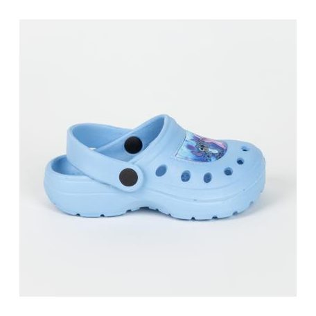 Disney Stitch gyerek papucs, clog - világoskék - 26-27