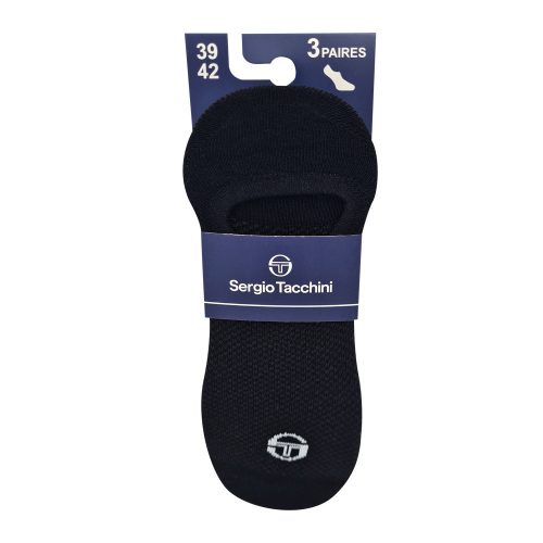 Sergio Tacchini footies légáteresztő pamut titokzokni - 3 pár/csomag