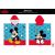 Disney Mickey egér gyerek poncsó - 100% pamut- 60x120 cm - középkék