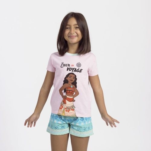 Disney Vaiana rövid jersey pizsama szett 5 éves korig
