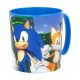 Sonic mikrózható műanyag bögre 390ML