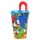 Sonic a sündisznó műanyag szívószálas pohár - 430 ml