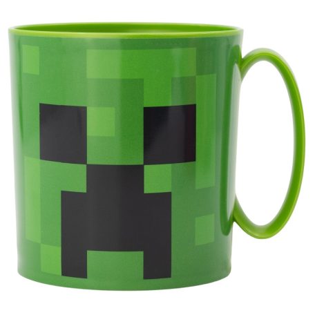 Minecraft mikrózható műanyag bögre - 390 ml