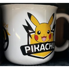   Pokémon Pikachu mikrózható reggeliző kerámia bögre díszdobozban