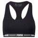 Puma sport melltartó Y fazonú hátrésszel - fekete