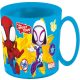 Spidey mikrózható műanyag bögre 350ML