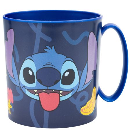 Disney Stitch mikrózható műanyag bögre - 390 ml