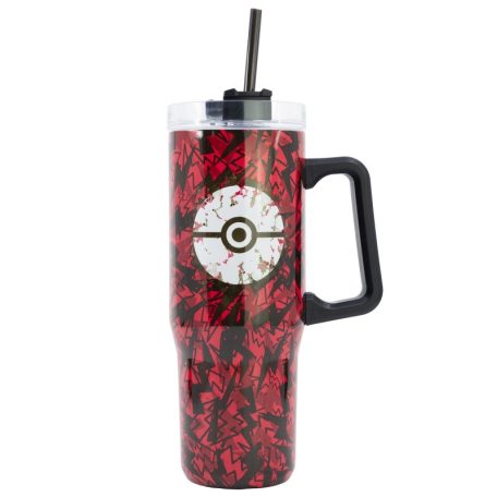 Szigetelt Rozsdamentes Acél XL Rambler Bögre 940 ml POKEMON THUNDERSTRUCK