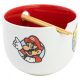 Super Mario Ramen tál evőpálcikákkal - ajándékdobozban