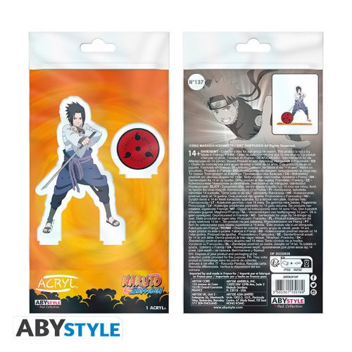 Naruto Shippuden akril figura Sasuke