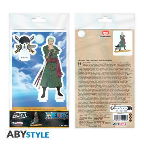 One Piece akril figura Zoro