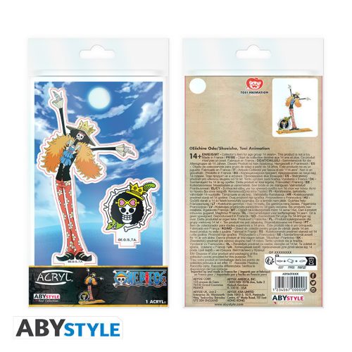 One Piece akril figura Brook