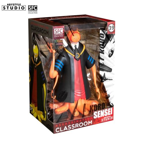 Assassination Classroom gyűjtői figura Koro Sensei narancssárga