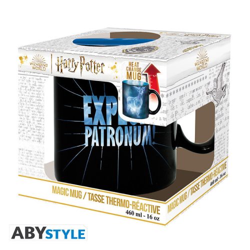 Harry Potter - hőre változó bögre - 460 ml - Patronus