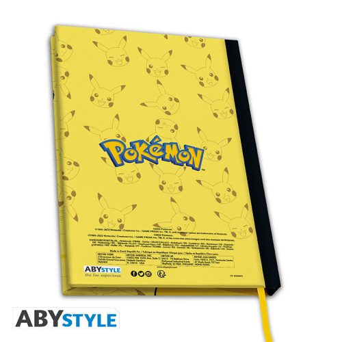 Pokemon A5 Jegyzetfüzet Pikachu