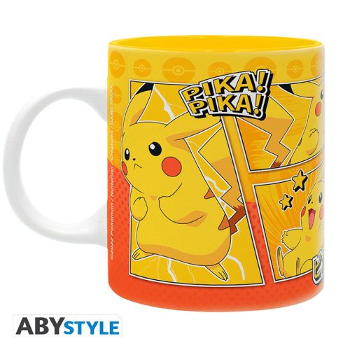 Pokemon Ajándékcsomag A5 Jegyzetfüzet + bögre320ml + Képeslapok Pikachu
