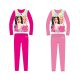 Barbie jersey pamut pizsama - rózsaszín - 98