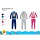 Téli pamut interlock gyerek pizsama - Baby Shark - szürke - 104