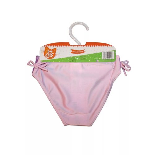 44 Csacska macska fürdőruha alsó kislányoknak - világosrózsaszín - 116