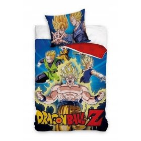  DRAGON BALL Z ágyneműhuzat-szett 100% pamut 140x200 + 70x90