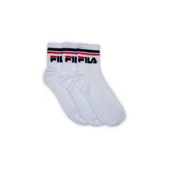   Fila unisex pamut zokni - rövid állású zokni - bordázott szár - 3 pár