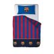 FC BARCELONA Ágynemű szett 100% pamut, ágytakaró 210x270 + gumis lepedő 135x200+28 + párnahuzat 45x155