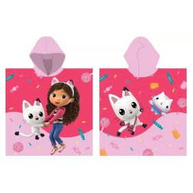 Gabi babaháza gyorsan száradó poncsó - 55x110 cm