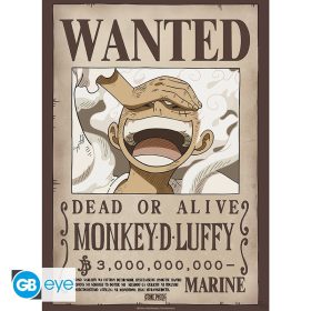 One Piece chibi poszter 52x38cm Wanted Luffy Wano
