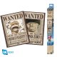 One Piece Set 2 Poszters Chibi 52x38cm Wanted Luffy & Zoro
