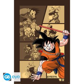 Dragon Ball maxi poszter 91,5x61cm Goku Retro
